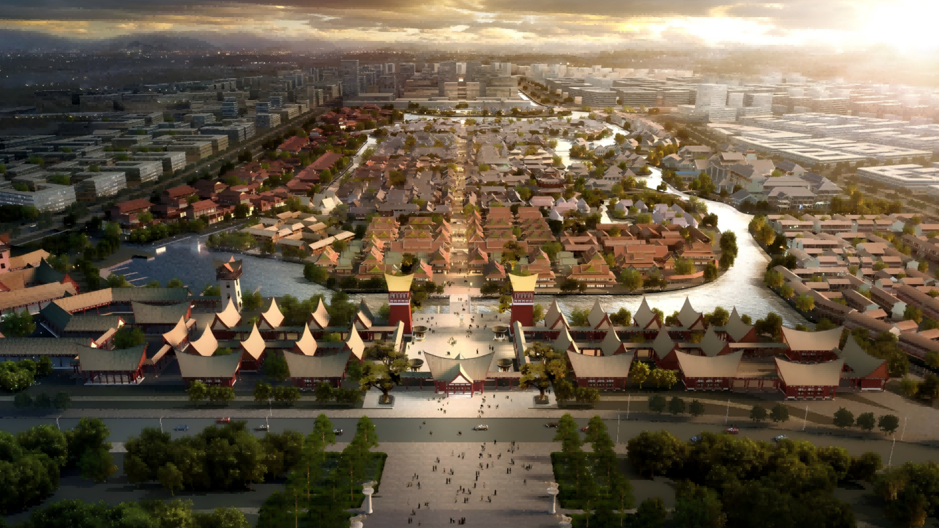 調研策劃、規劃設計、施工建造、產品研發、設備供應、投資運營 